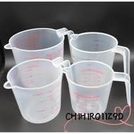 CHIHIRO11Z9D Plastic Measuring Cup,  With Spout Graduated Measuring Cups, Cup Marking With Handles O