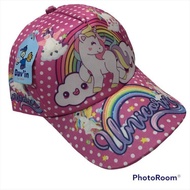 Unicorn Kids Hat - Pony Kids Hat - Ponytail Kids Hat