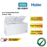 Haier Chest Freezer 450L Peti Freezer Murah Deep Freezer Peti Sejuk Beku Frezer 冷藏箱 BD-458HP