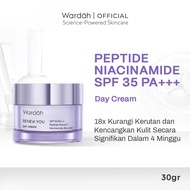 Wardah 3% Peptide Matrixyl + Bakuchiol Renew You Day Cream - Pelembab Wajah dengan Antioksidan - Mel