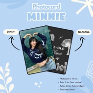 (10 PCS) PHOTOCARD MINNIE G IDLE