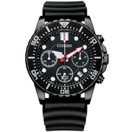 CITIZEN AI5005-13E BLACK SILICONE STRAP MEN WATCH