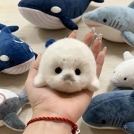 Mainan Lembut Anjing Laut Comel - Baby Seal Plushie, Cenderamata Gantung (可爱海豹毛绒公仔 挂件)
