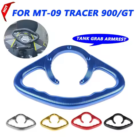 For Yamaha MT-09 MT09 SP Tracer 9 900 GT 9GT FZ09 FZ-09 Motorcycle Passenger Handgrips Hand Grip Tan