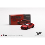 #216 MINI GT Bentley Continental GT [St James Red]