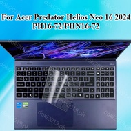 for Acer Predator Helios Neo 16 2024 - i7 14700HX PH16-72 / Neo16 PHN16-72 16 inch Silicone Laptop k