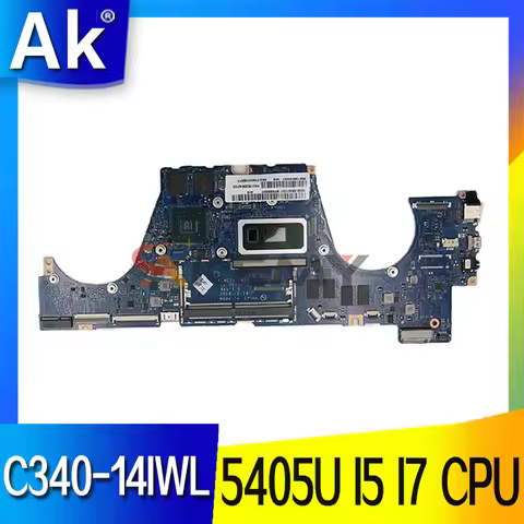 For LENOVO C340-14IWL Laptop Motherboard LA-H081P i5-8265U With RAM 5B20S42110 Mainboard IdeaPad FLE