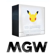 Pokemon TCG 25th Anniversary Celebrations Elite Trainer Box ETB Factory Sealed Ready To Ship Celebra