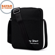 LOKAL - Joystar Tas Selempang Pria JYS665 Tas Sling Bag Tas Pria Tas Waistbag Tas Kurir Tas Fashion