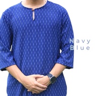KURTA JEJAKA PRINTED KASUAL TIGA SUKU CEY CREPE IRONLESS ANTI KEDUT