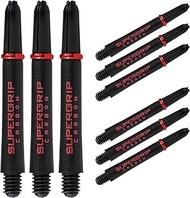 Harrows 3 Sets Carbon ST Dart Shafts - Total 9 Darts Shafts - Available in 3 Sizes - Heavy Duty Carb