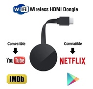 Video WiFi Display HD Screen Mirroring Dongle Receiver for Google Chromecast 2 3