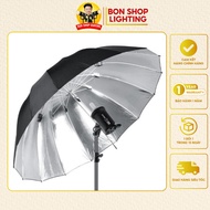 Silver Reverse Umbrella 130cm and 165cm - Reflective, Reflective Umbrella Set for Studio