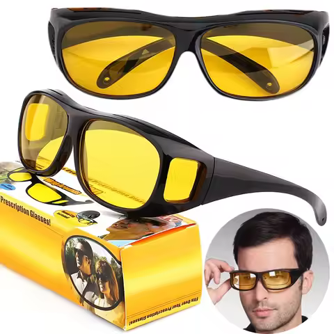 Anti-glare Car Night Vision Goggles Sunglasses Motorcycle Universal Goggle Protective UV Protection 