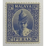 M295 - 1938-1941 MALAYA PERAK SULTAN ISKANDAR 12c & 30c