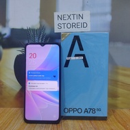 oppo a78 5g 8/128gb second fullset