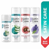Gillette Venus Satin Care Women Shave Shaving Gel / Normal Sensitive Dry Skin, 75ml-200ml