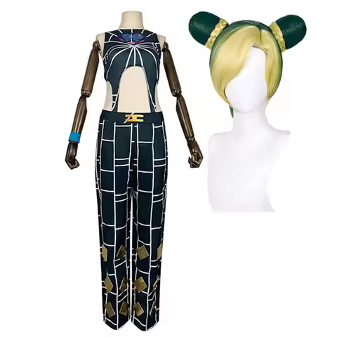 Anime JoJo's BizarreE Adventuree Stone Ocean Jolyne Cujoh Cosplay Wig Costume Or Wig
