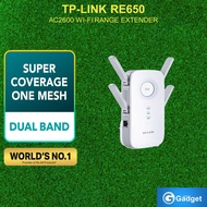 TP-LINK RE650 tplink re650 | AC2600 WIFI-Range Extender, Wall Plugged, 1733Mbps at 5Ghz+800Mbps at 2