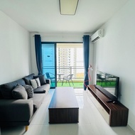 อพาร์ตเมนต์ 2 ห้องนอน 1 ห้องน้ำส่วนตัว ขนาด 48 ตร.ม. – จีแลงพาทา/เลโก้แลนด์ (Seaview 2B1R 3pax Condo