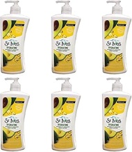 St. Ives Daily Hydrating Vitamin E & Avovado Body Lotion 21 oz (Pack of 6)