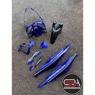 COVERSET BODYSET LAGENDA 115ZR FI EXR GP BIRU BLUE 006 JUPITER DOCTOR OEM SIAP TANAM