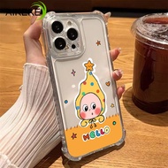 Cartoon Star Baby Clear Phone Case For Huawei Nova Y91 Y90 Y73 Y72 Y72S Y71 Y70 Y63 Y62 Plus Y61 Y60