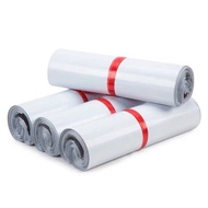 100pcs White Courier Bag / Beg Kurier / Courier Bag Flyer Plastic Bag Poslaju mailing bag