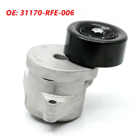 Engine Rubber V-Ribbed Belt Tensioner Pulley For HONDA ODYSSEY RB1 2005 2006 2007 2008 2.4L 2.4 3117