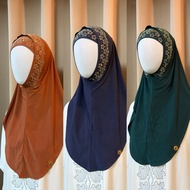 2n1 insrant hijab with rhinestone inner from NC brand Made in
