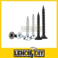 900GM - 1KG 6# STAG Drywall Screw Partition Screw Screw Hitam Black White Silver (3/4",1",1-1/4",1-1