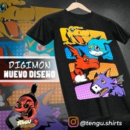 V-mon Agumon  Guilmon Agumon Adventure T-shirt  Digimon Anime Tee