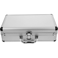 GANAZONO Portable Aluminum Storage Case with Sponge Lining Lockable Tool Box for Tools Medicine and 