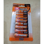 8pcs Kingever Extra Heavy Duty AA Battery / 4pcs Toshiba AA Battery