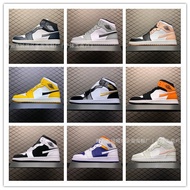 AJ1 Mid-Top Putian Le Taotao Pure Original Black White Panda Couple Casual Men's Shoes aj1 Basketbal