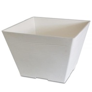 FELTON SQUARE FLOWER POT FBL 2494 GRY (D45*H35)
