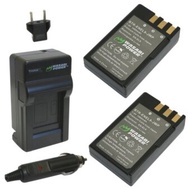 Wasabi Power Battery (2-Pack) and Dual Charger for Nikon D5000 (EN-EL9)