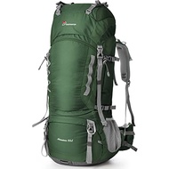 MOUNTAINTOP 80L Internal Frame Backpack for Man & Women Backpacking Hiking Backpack with Rain Cover,