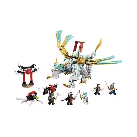 LEGO Phantom Ninja Collection Zan's Frosty Shenron Assembly Building Blocks 973pcs 71786