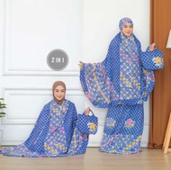 MUKENA JUMBO BATIK PEKALONGAN 2 in 1 - MUKENA DEWASA - MUKENA RAYON - MUKENA MURAH - MUKENA JUMBO - MUKENA TERLARIS - MUKENA BORDIR BISA COD