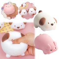 Squeeze Pig Dog Toy Slow Rebound Rising Animal Squishy Toy Stress Relief Vent Toys Stress Relief Decompression Toy Kids