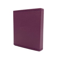 紫色皮革口罩收納盒【Mask-03】