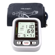 Automatic Digital Blood Pressure Monitor Voice Broadcast Portable Heart Rate Monitoring With Display for Health Care for Senior Citizens