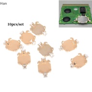Han 10Pcs CR1616 Battery Holder For Game Card Batteries Holder For Nintendo Gameboy Advance Replacem
