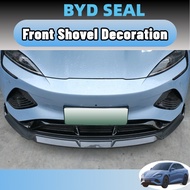 Byd seal 2023-2025 Front Bumper Lip Air Splitter Car BodyKit Spoiler Black Skirts Accessories