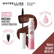 Maybelline - SKY HIGH 飛天翹防水睫毛膏 KT02 暖棕色 Hello Kitty 限定版 *980346