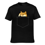 Dogecoin Pocket Meme Dogecoin To The Moon Crypto Top Quality Men'S Tshirts