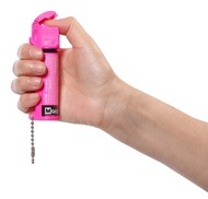 Brand Personal Pepper Spray (Neon Pink) – 12’ Pepper Spray with 3-in-1 Formula, Flip Top Safety Cap,