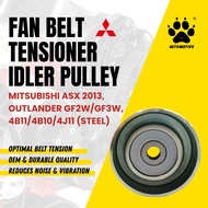 1341A051 GloBelt Idler Pulley - Mitsubishi ASX 2013, Outlander GF2W/ GF3W, 4B11/ 4B10/ 4J11 (Steel)