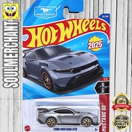 Hot Wheels Ford Mustang GTD Silver Diecast Sports Car